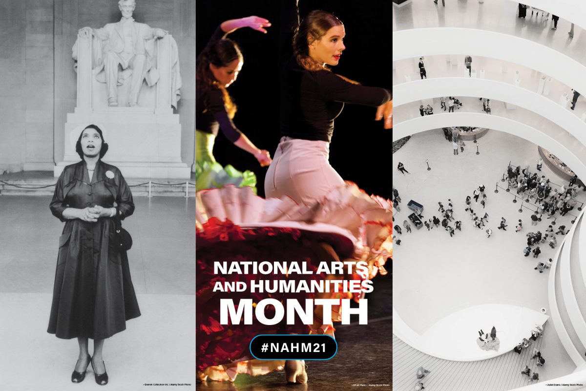 National Arts and Humanities Month. #NAHM21.